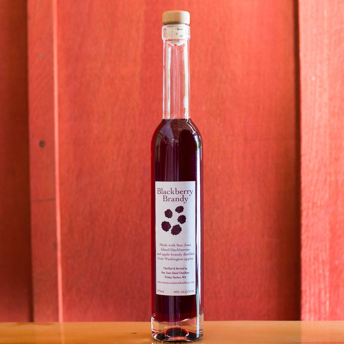 San Juan Island Distillery Blackberry Brandy